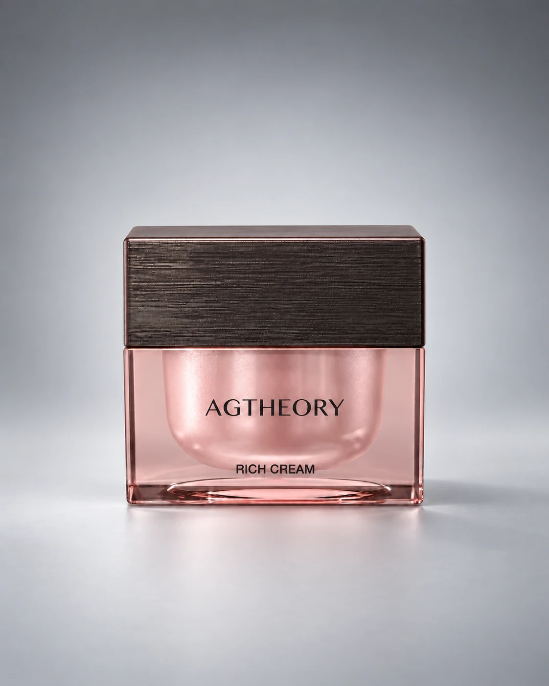 Product photograph with an edited neutral studio background